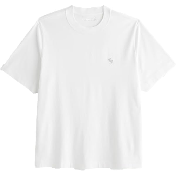 Amazon | [Abercrombie & Fitch] アバクロ 半袖Tシャツ tx093ホワイト